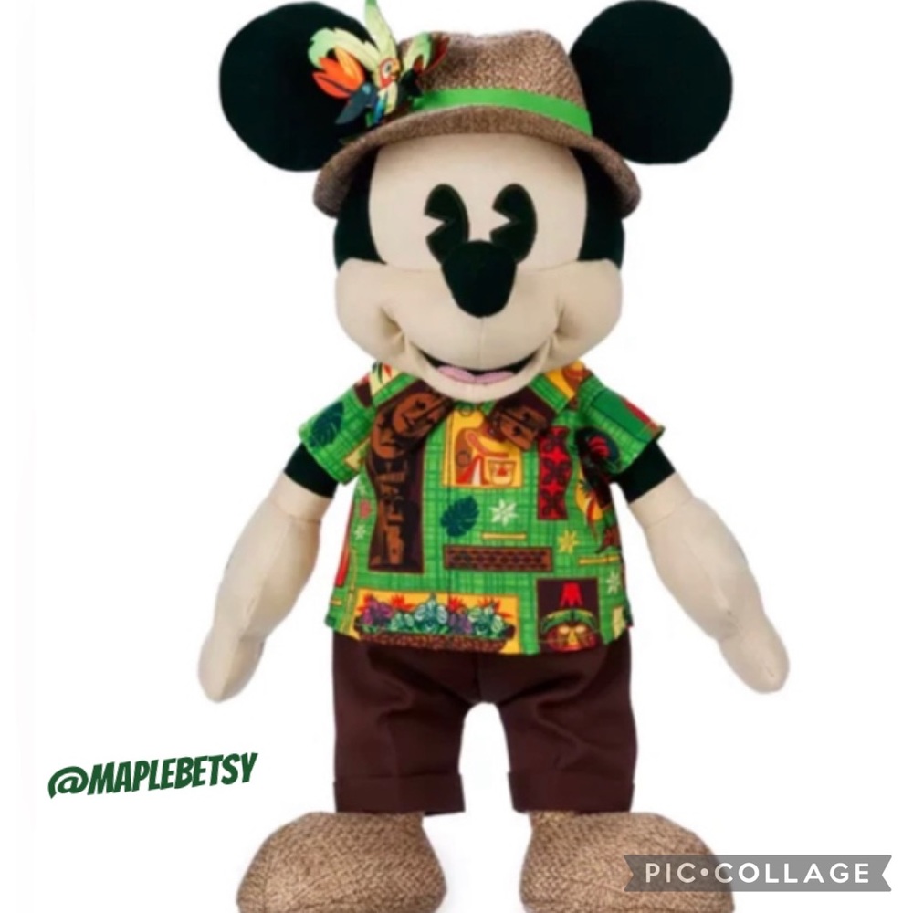 Disney Mickey Main Attraction Plush Enchanted Tiki Room NEW